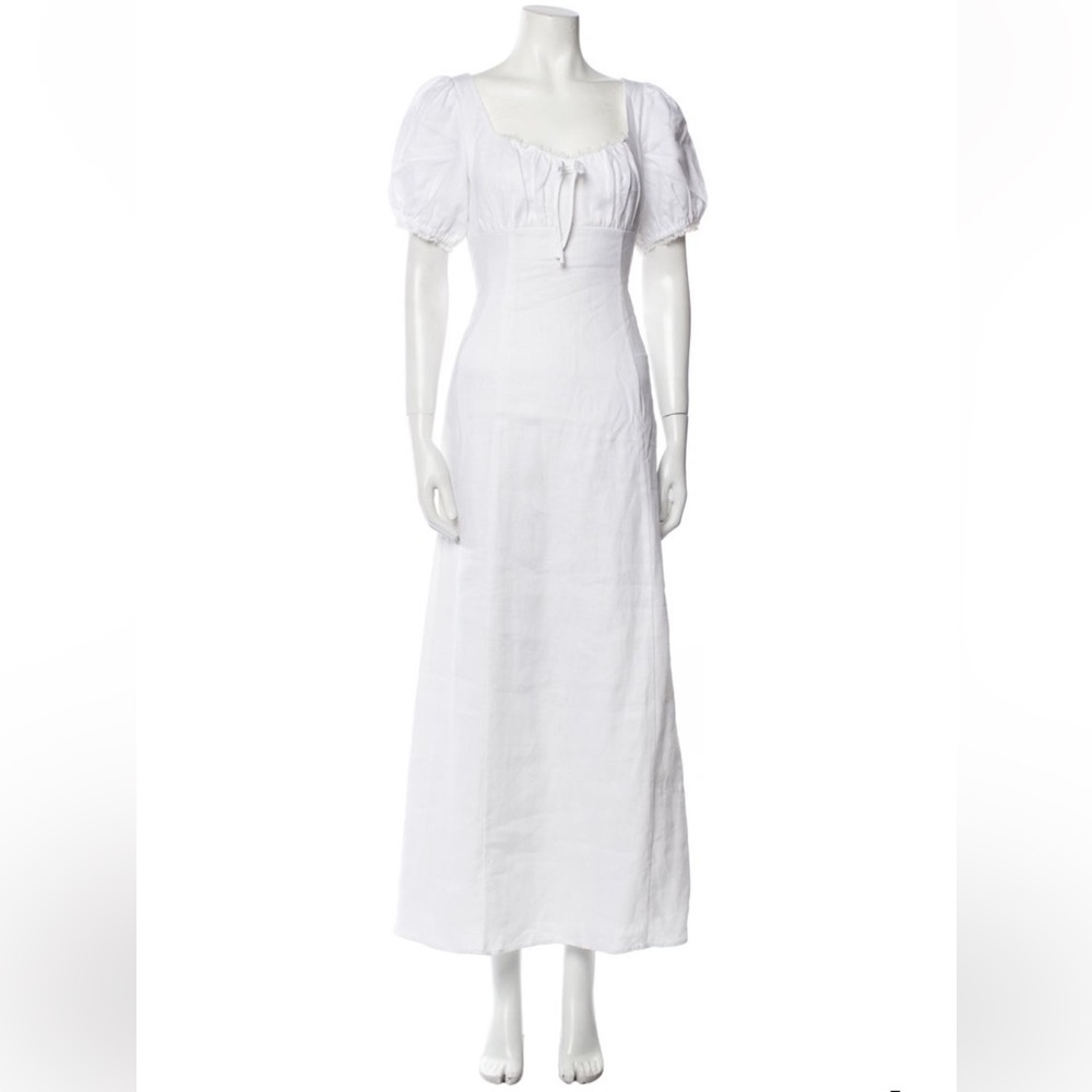 NWT Reformation White Maxi Dress